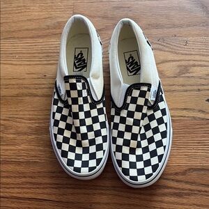 Vans Checkerboard Slip-On Sneakers